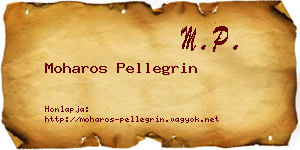 Moharos Pellegrin névjegykártya